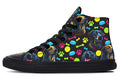 Neon Dogs High Tops (Wide)