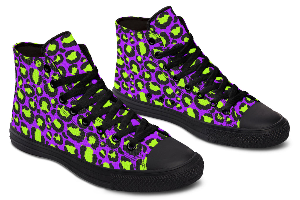 Zombie Leopard High Tops (Wide)