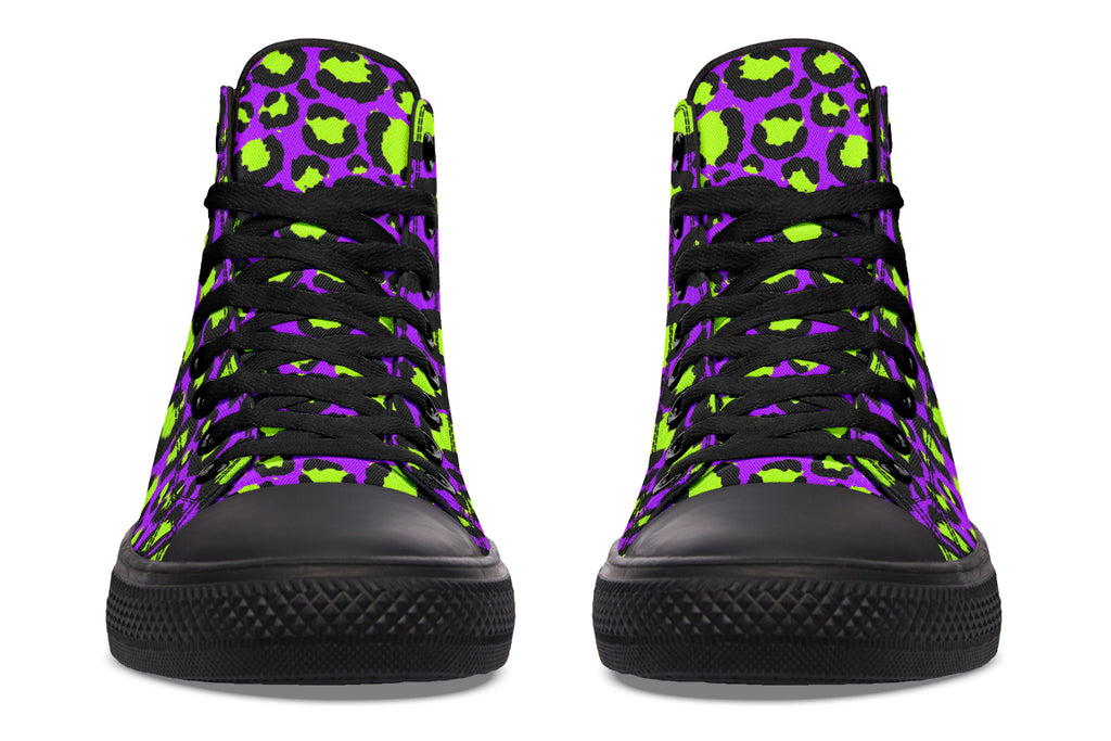 Zombie Leopard High Tops (Wide)