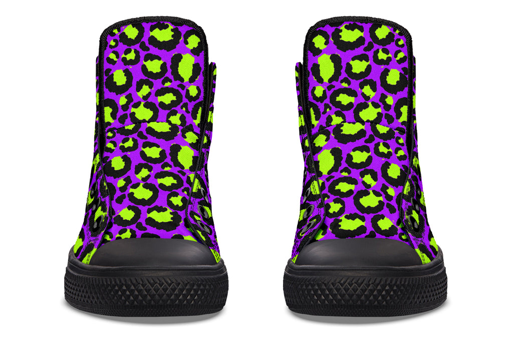 Zombie Leopard High Tops (Wide)