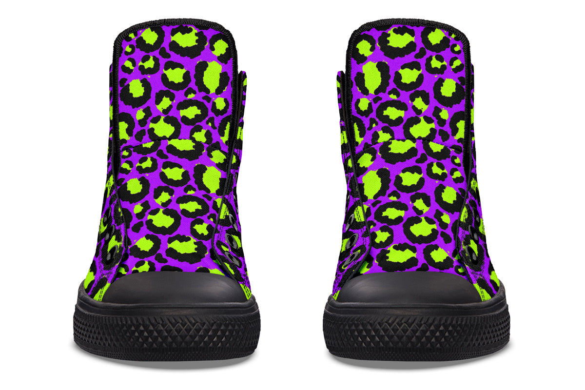 Zombie Leopard High Tops (Wide)