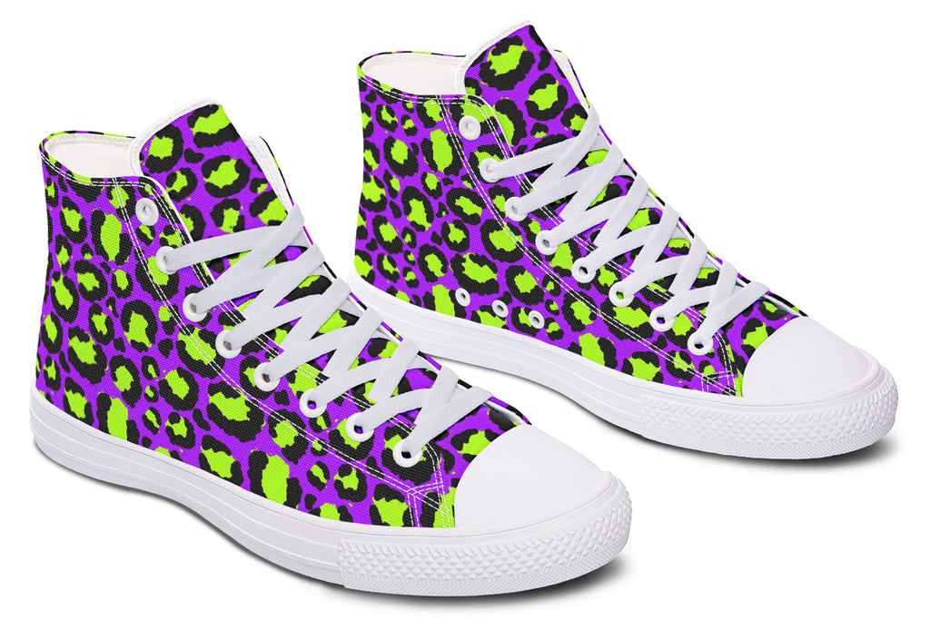 Zombie Leopard High Tops (Wide)