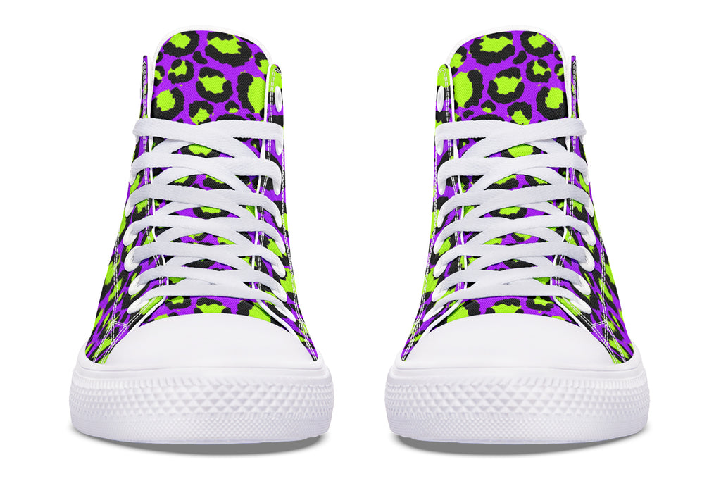 Zombie Leopard High Tops (Wide)