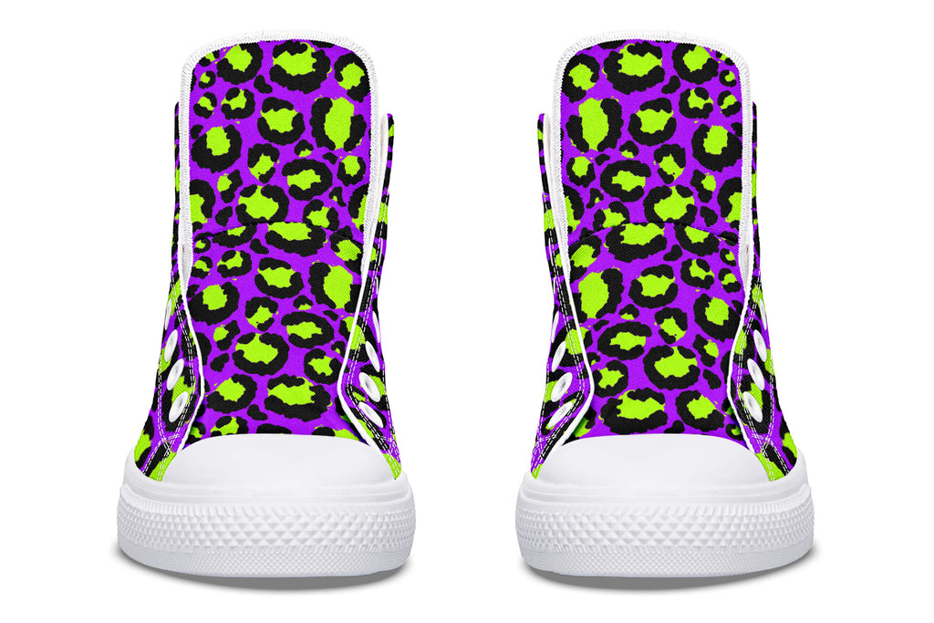 Zombie Leopard High Tops (Wide)
