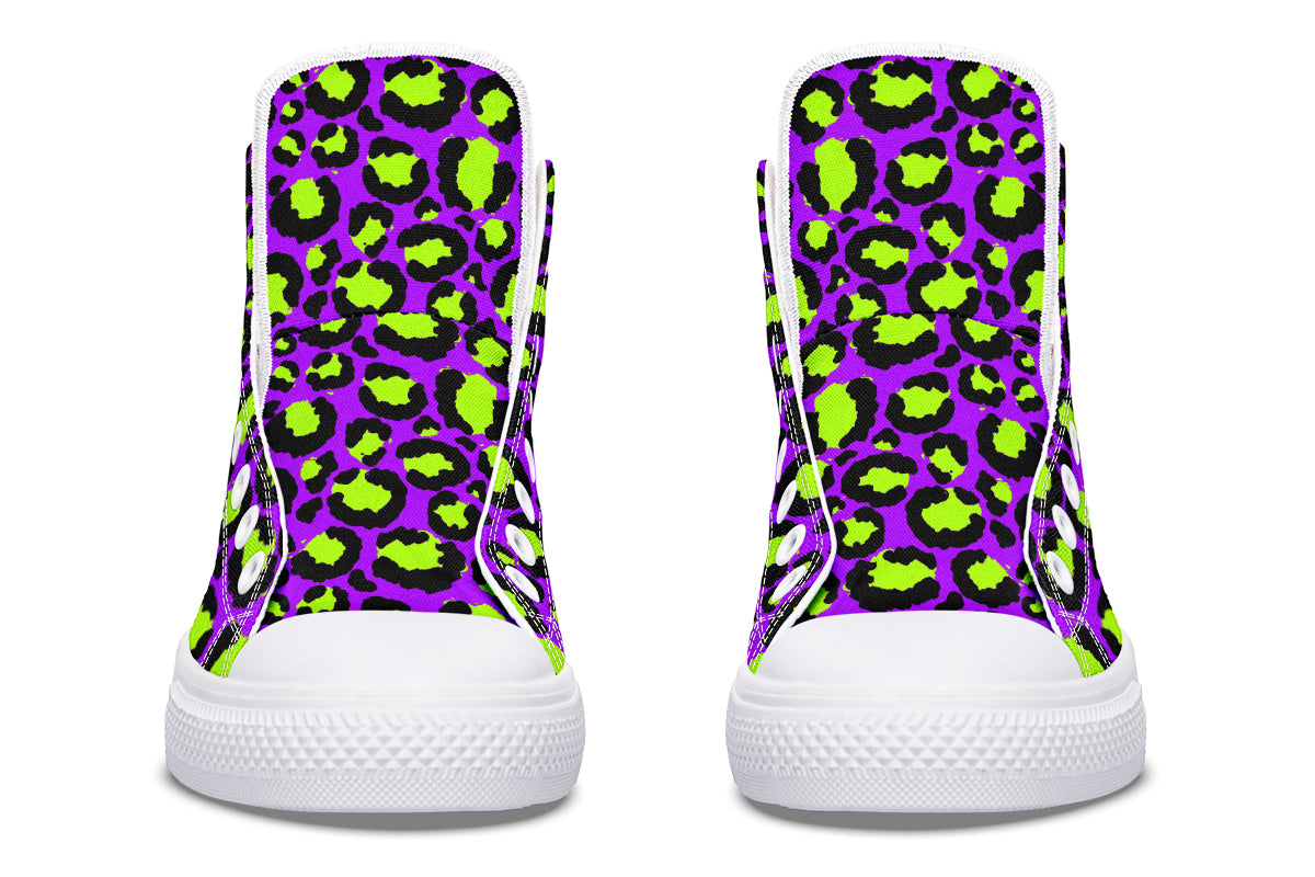 Zombie Leopard High Tops (Wide)