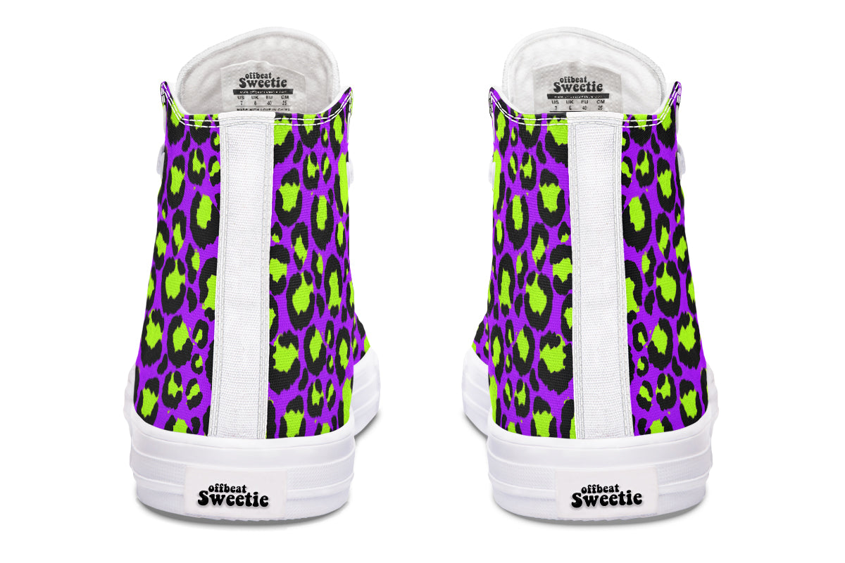Zombie Leopard High Tops (Wide)