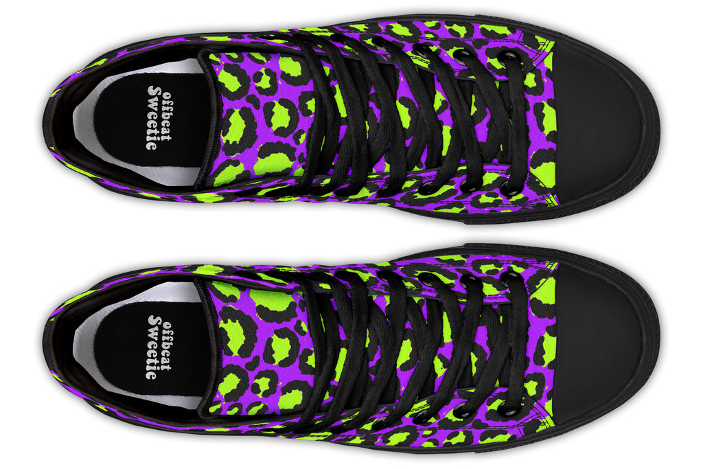 Zombie Leopard High Tops (Wide)