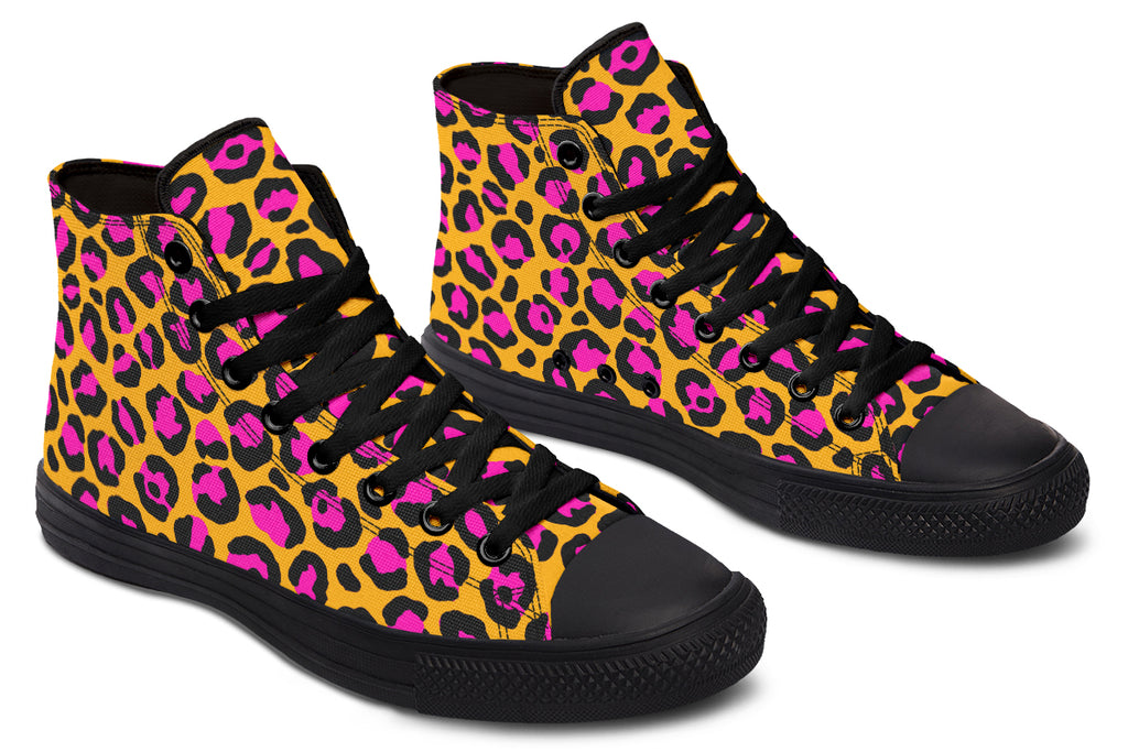Neon Safari High Tops