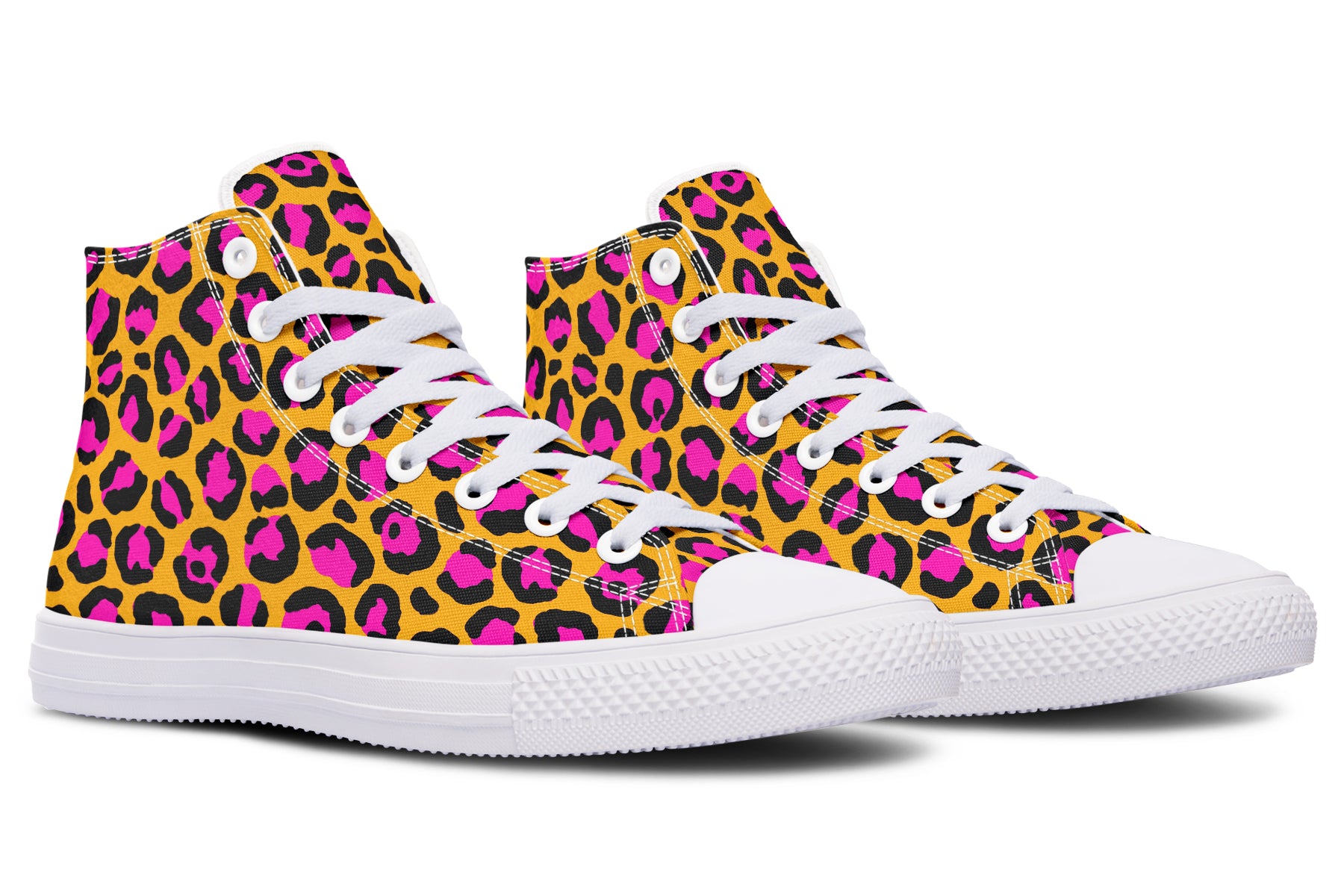 Neon Safari High Tops