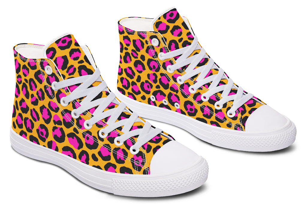 Neon Safari High Tops
