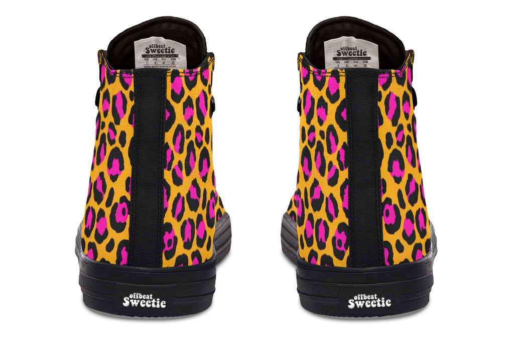 Neon Safari High Tops