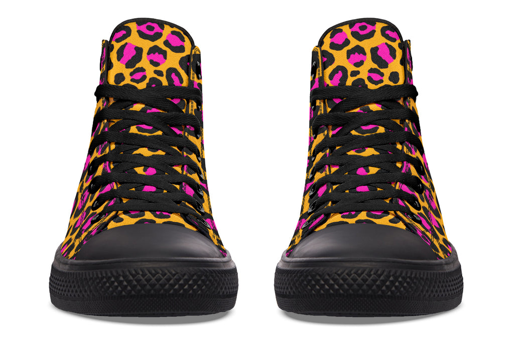 Neon Safari High Tops (Wide)
