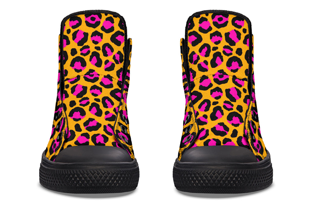Neon Safari High Tops (Wide)
