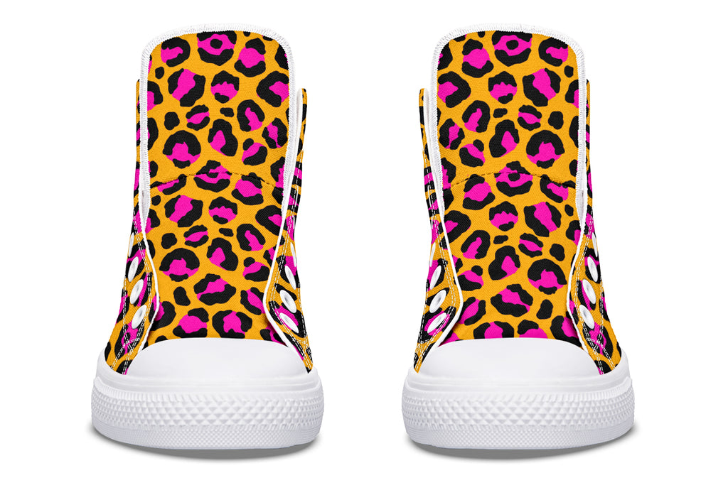 Neon Safari High Tops (Wide)