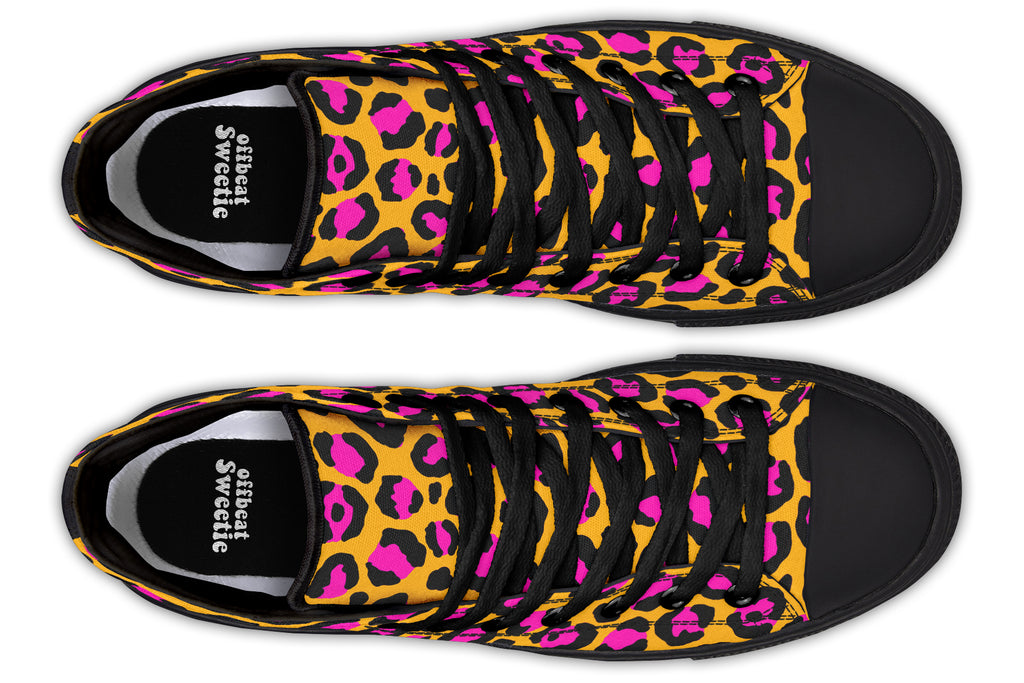 Neon Safari High Tops (Wide)