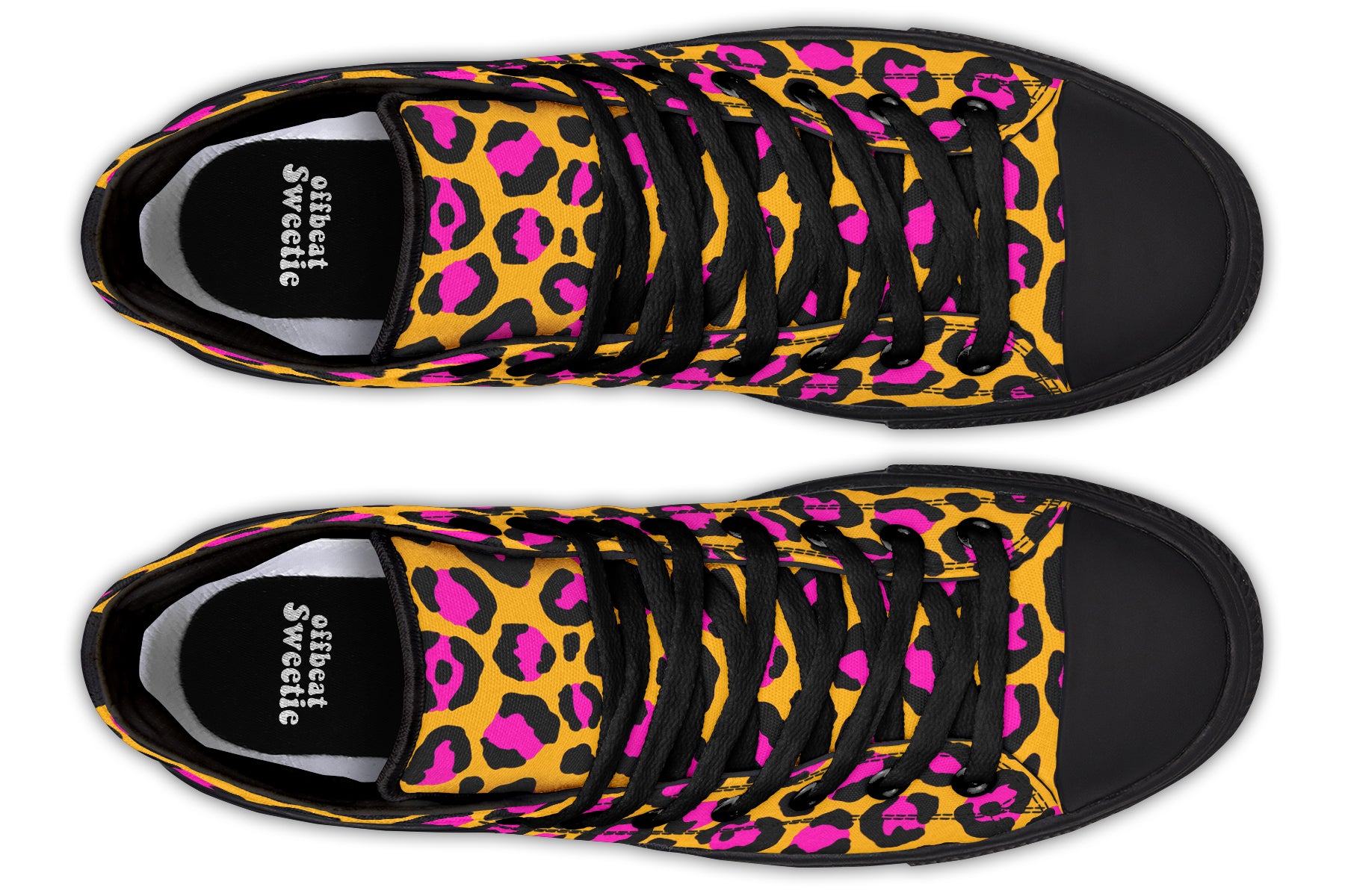 Neon Safari High Tops (Wide)