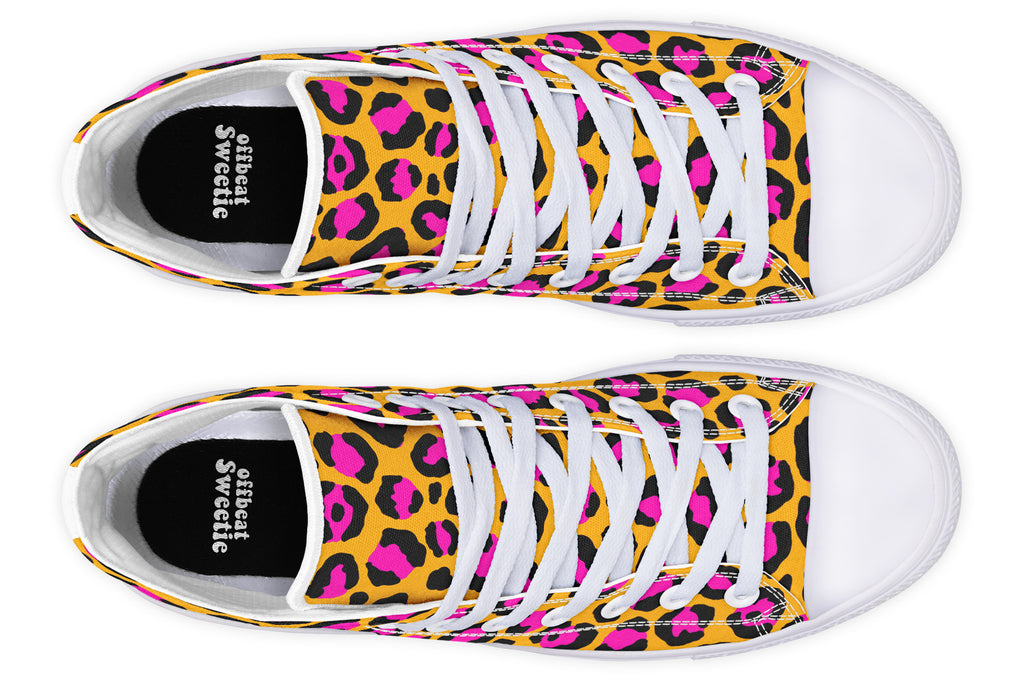 Neon Safari High Tops (Wide)