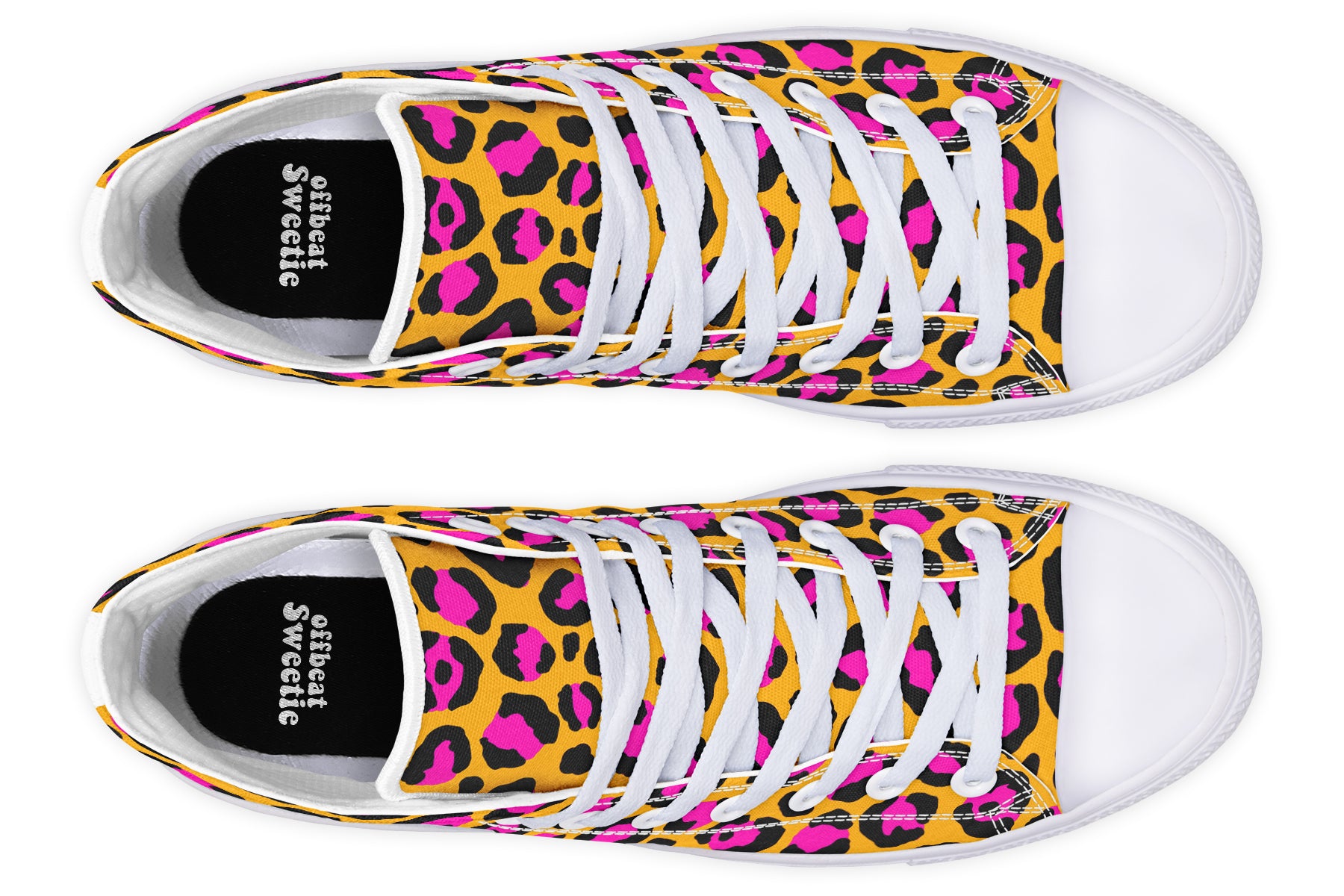 Neon Safari High Tops (Wide)