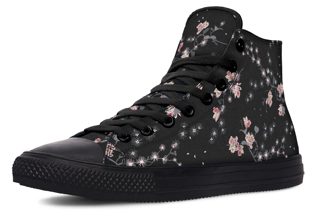 Night Garden High Tops - Offbeat Sweetie