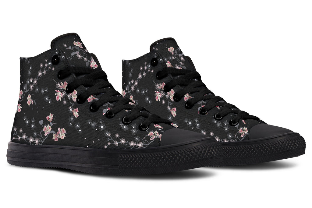 Night Garden High Tops - Offbeat Sweetie