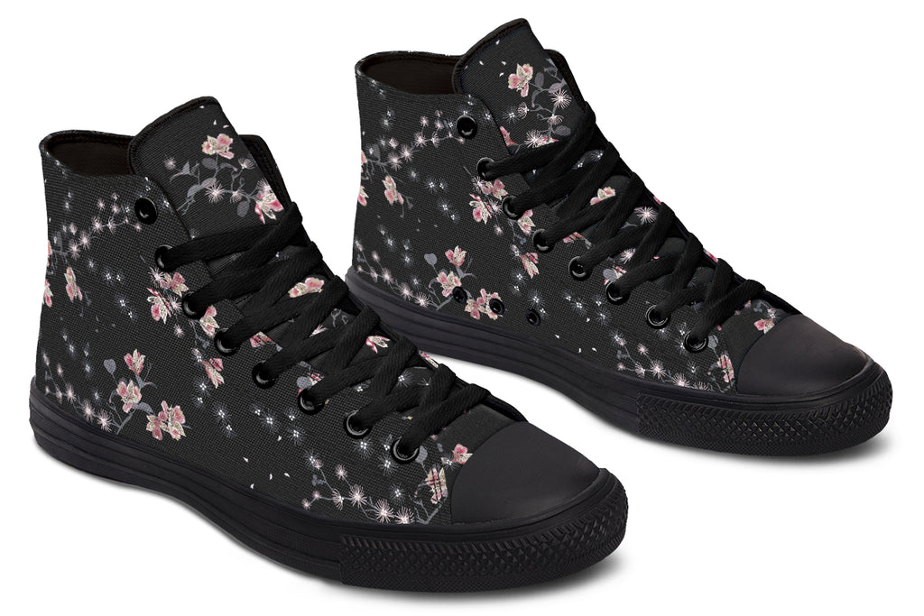 Night Garden High Tops - Offbeat Sweetie
