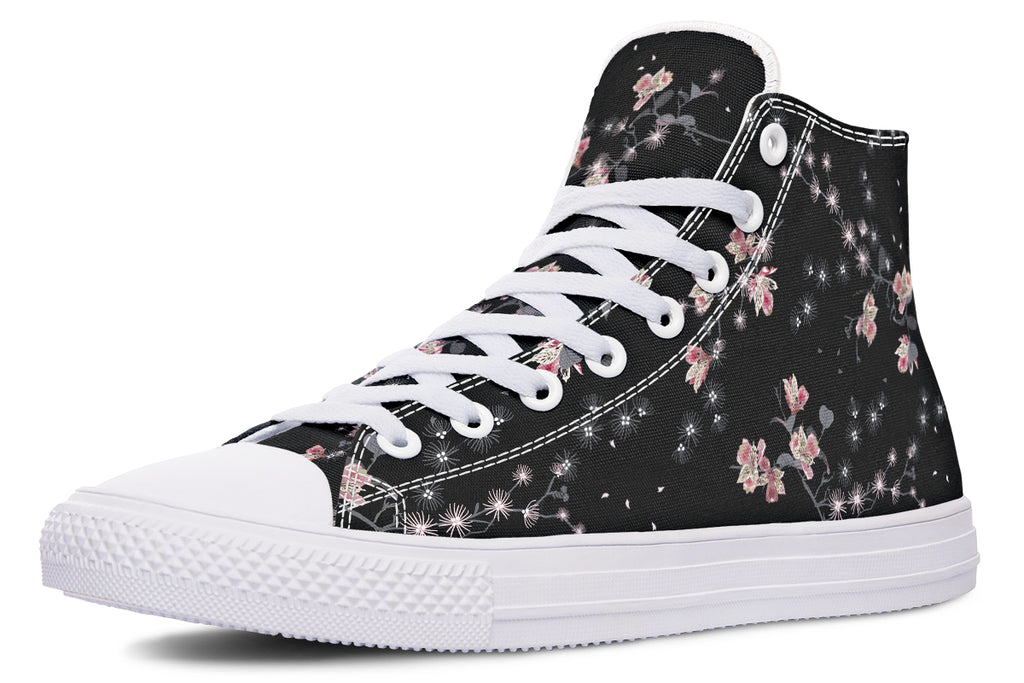 Night Garden High Tops - Offbeat Sweetie