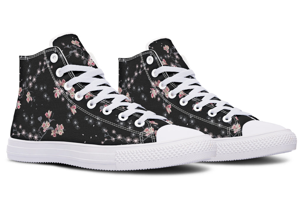 Night Garden High Tops - Offbeat Sweetie
