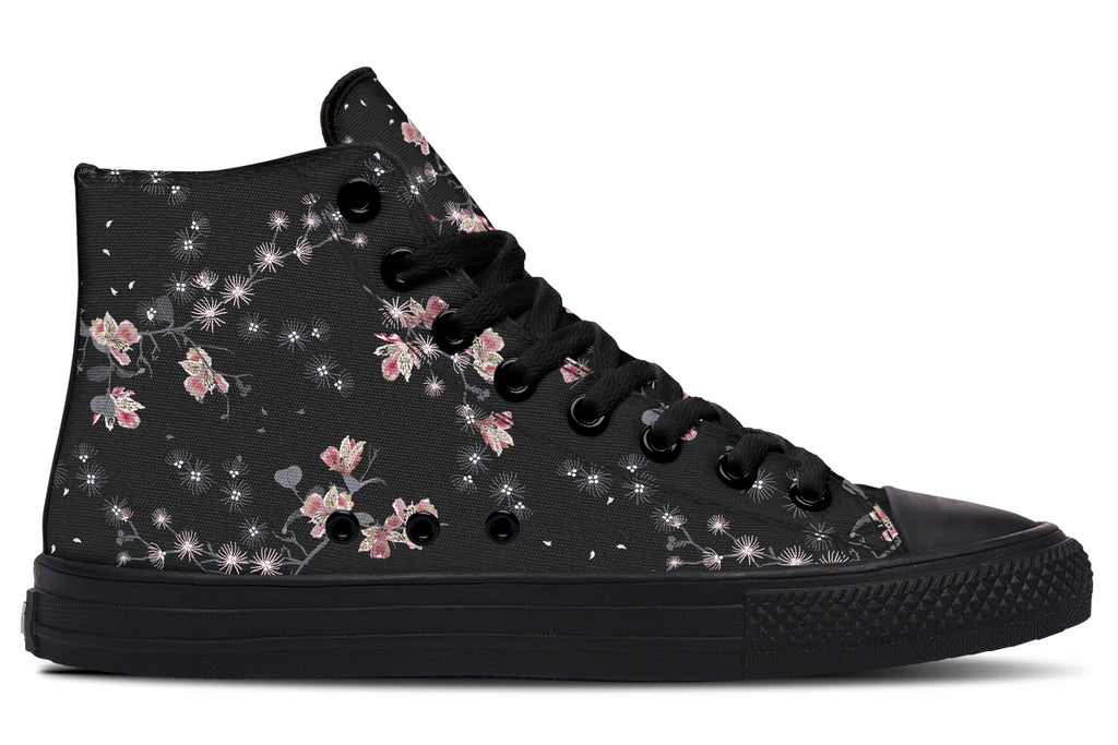Night Garden High Tops - Offbeat Sweetie
