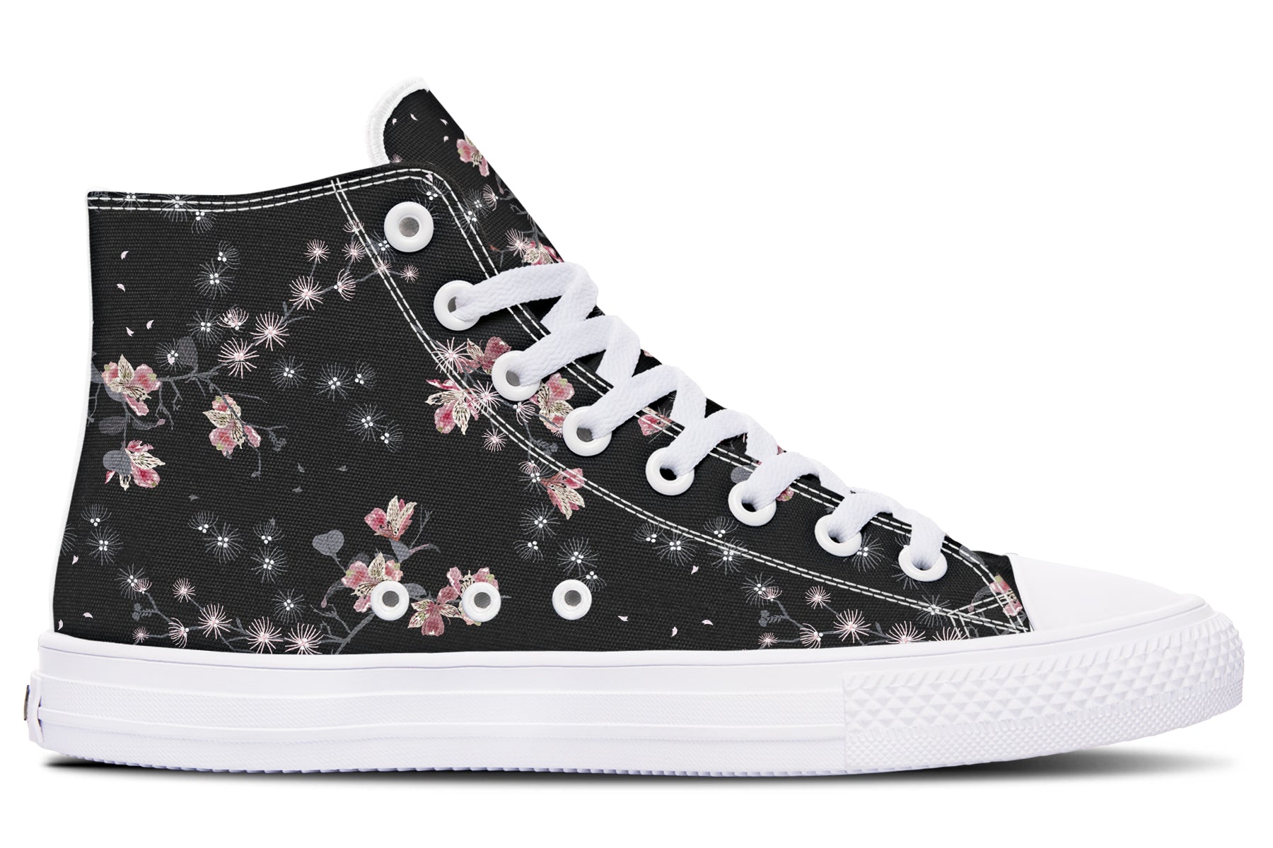 Night Garden High Tops - Offbeat Sweetie