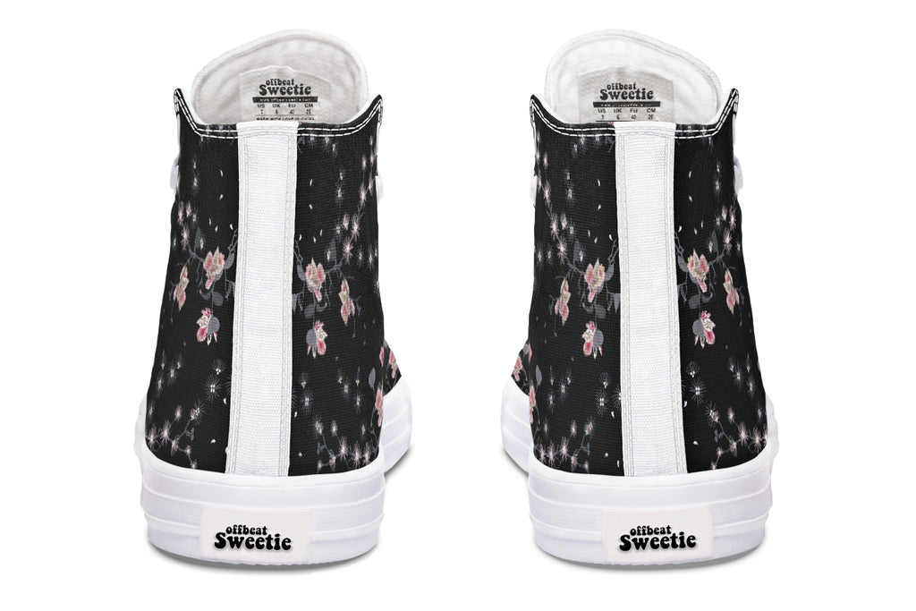 Night Garden High Tops - Offbeat Sweetie