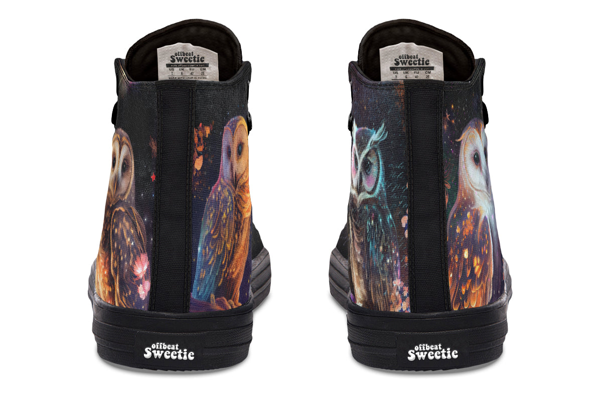 Owls High Tops - Offbeat Sweetie