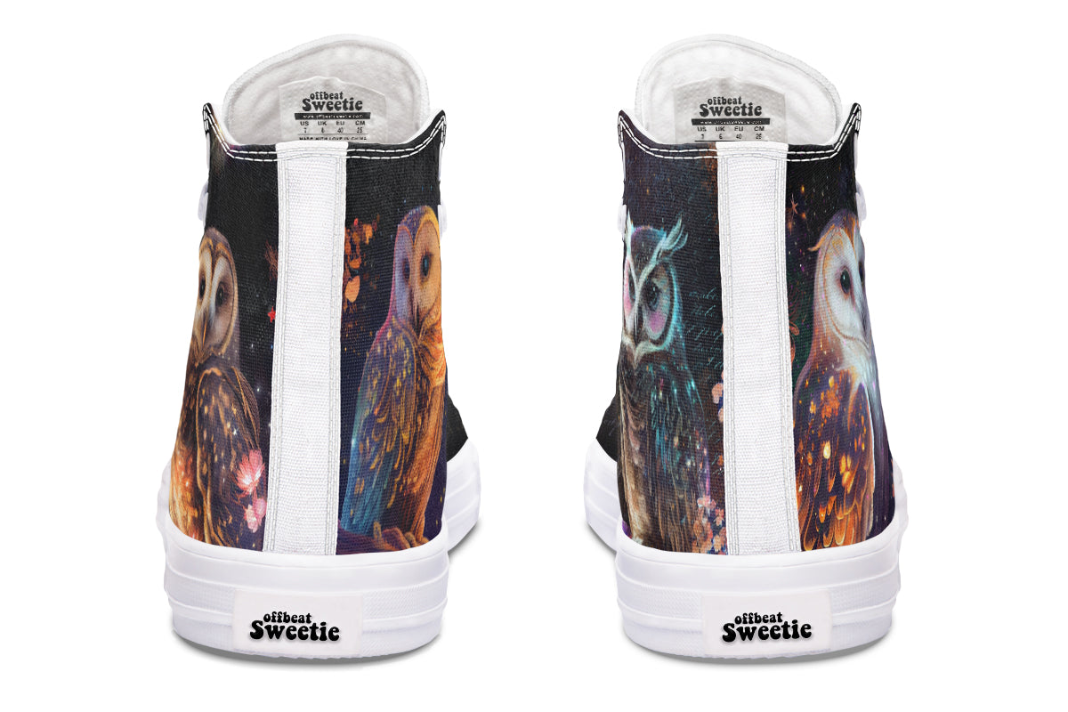 Owls High Tops - Offbeat Sweetie