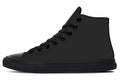 Paint It Black High Tops (Wide)