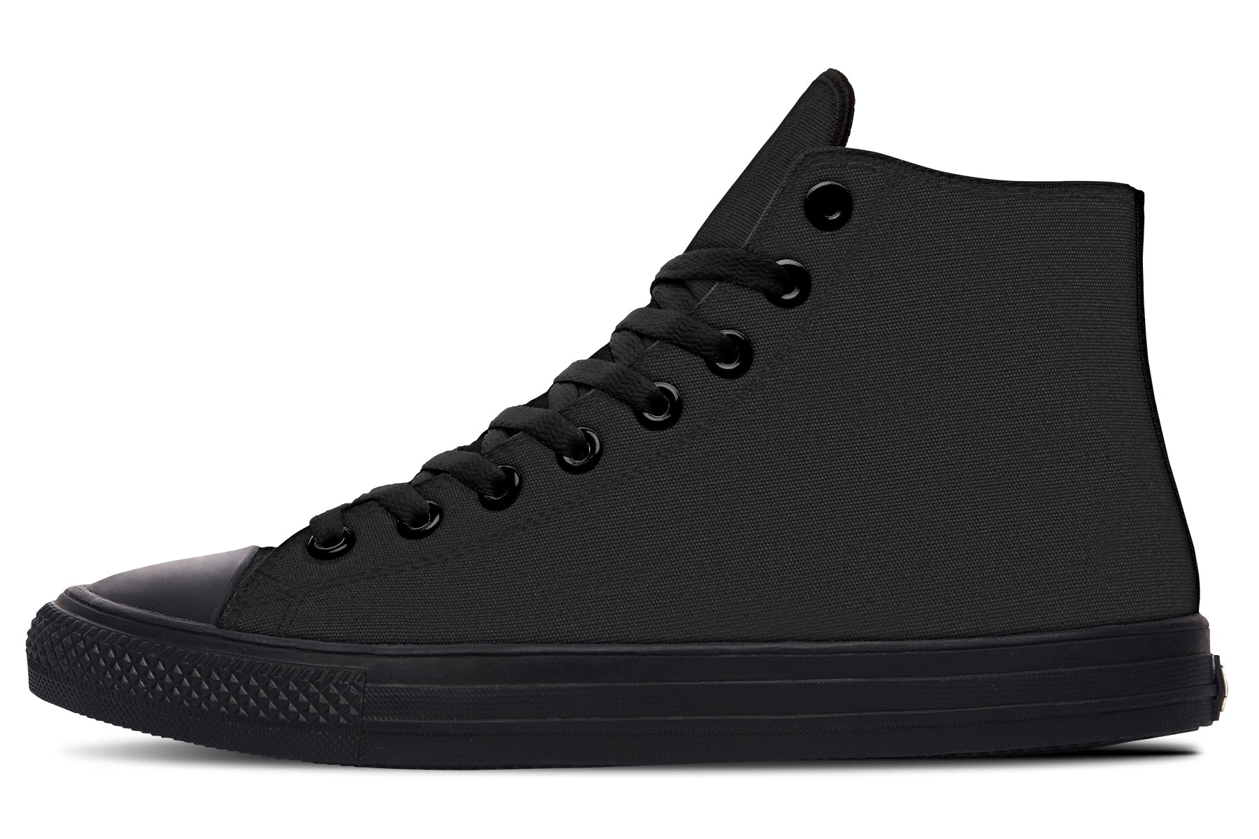 Paint It Black High Tops - Offbeat Sweetie
