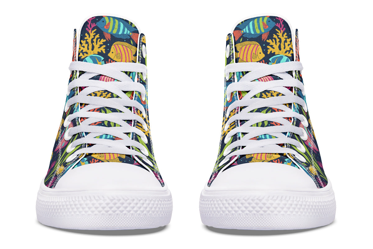 Plenty Of Fish High Tops (Wide)