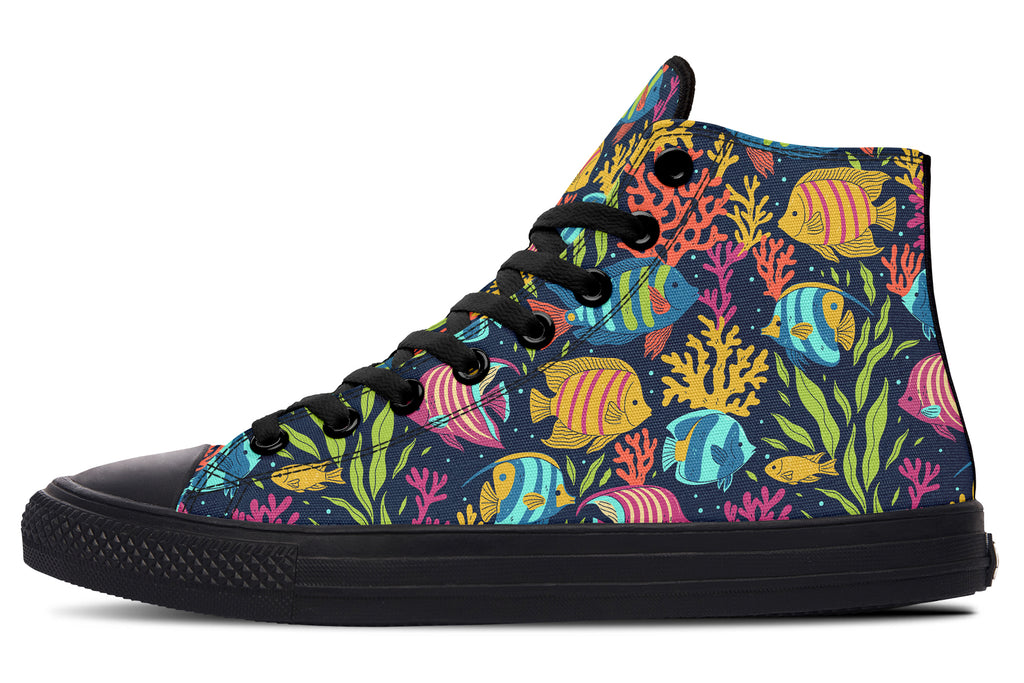 Plenty Of Fish High Tops (Wide)