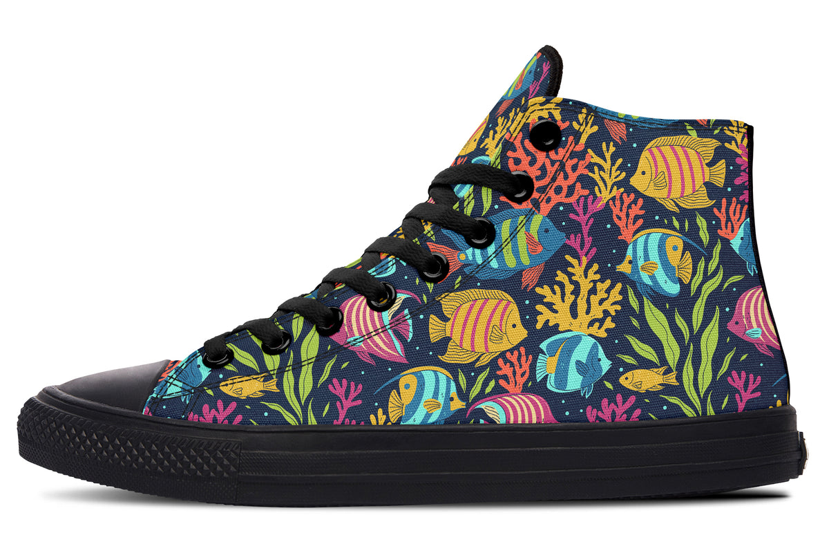 Plenty Of Fish High Tops (Wide)