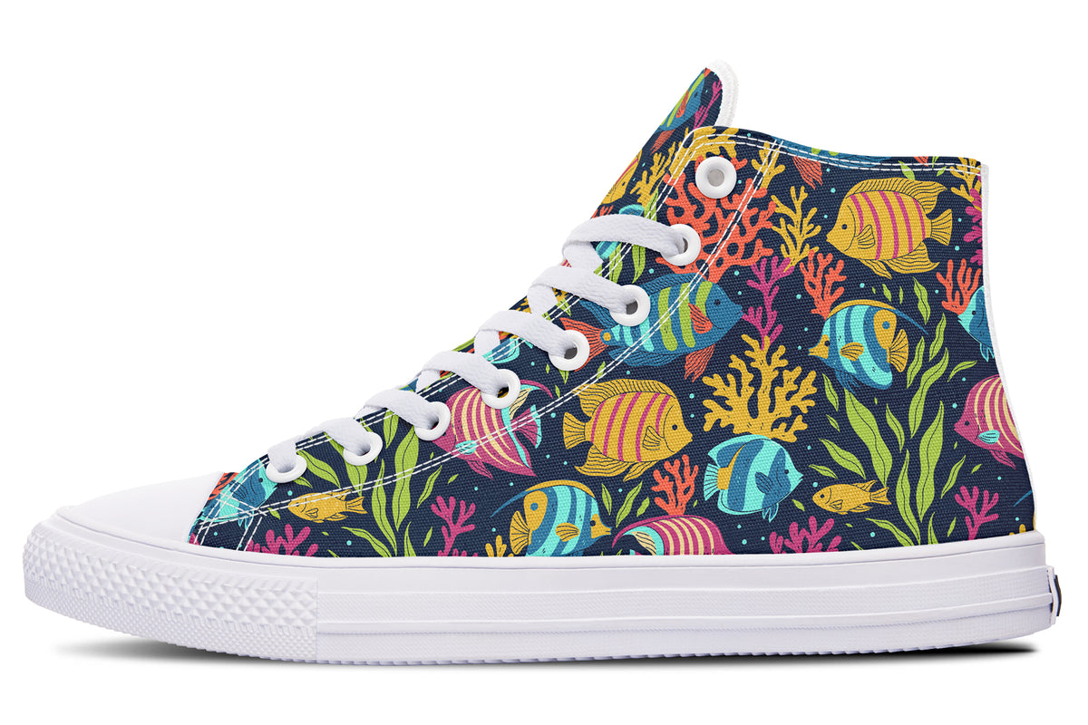 Plenty Of Fish High Tops (Wide)