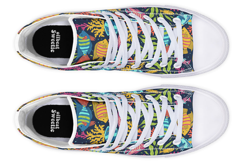 Plenty Of Fish High Tops (Wide)
