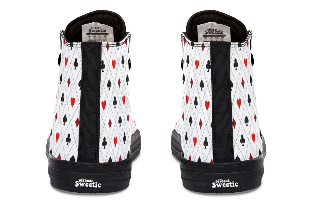 Poker High Tops - Offbeat Sweetie