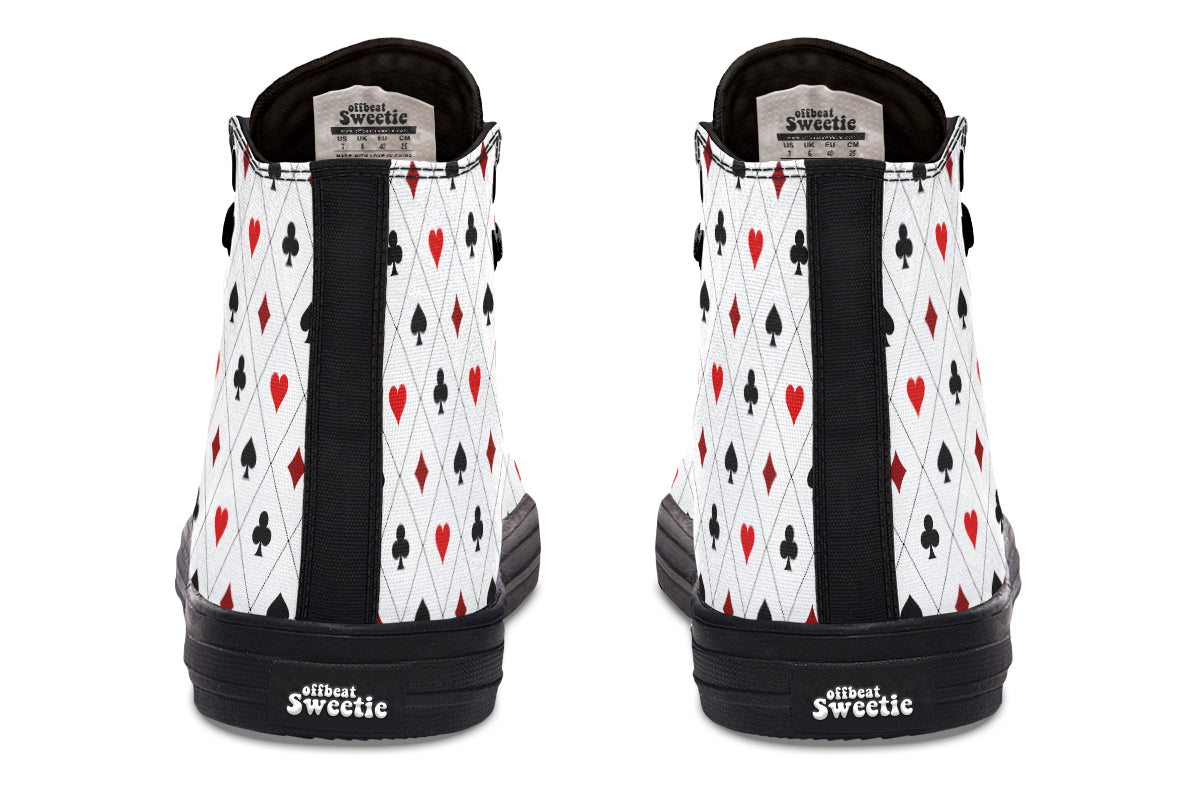 Poker High Tops - Offbeat Sweetie