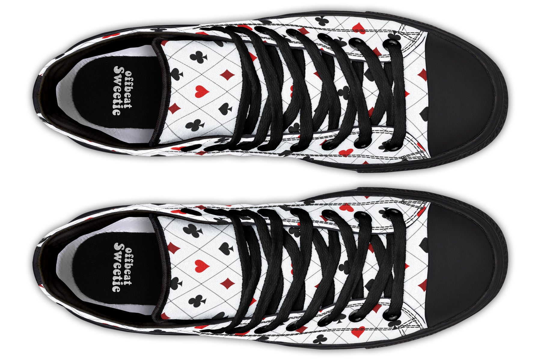 Poker High Tops - Offbeat Sweetie