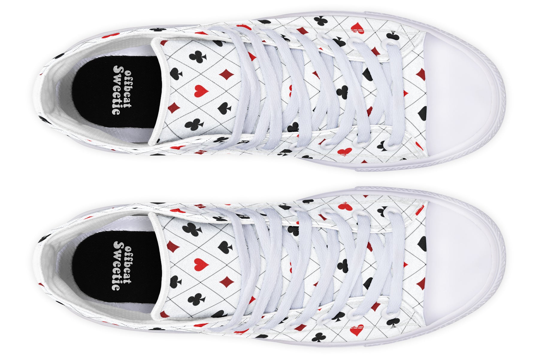 Poker High Tops - Offbeat Sweetie