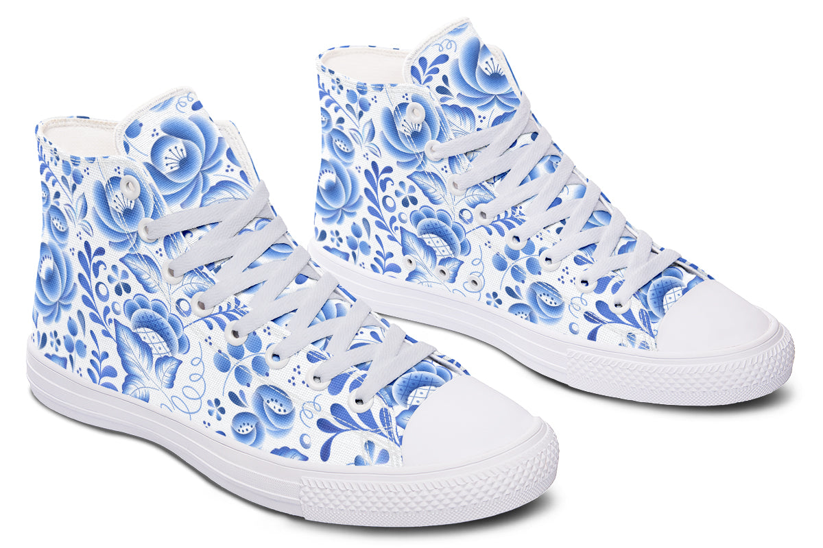 Porcelain High Tops - Offbeat Sweetie