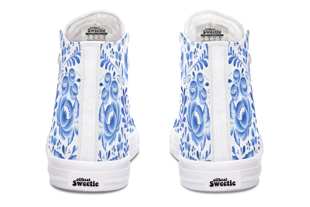 Porcelain High Tops - Offbeat Sweetie