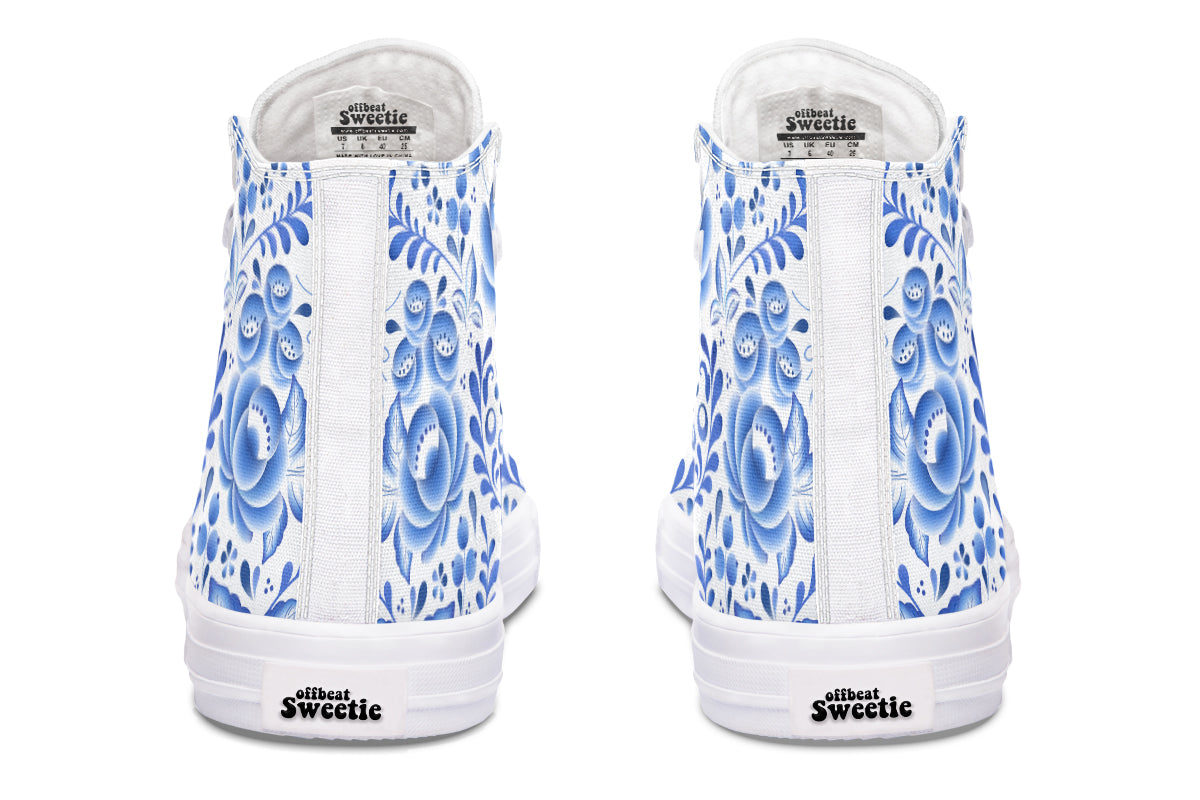 Porcelain High Tops - Offbeat Sweetie