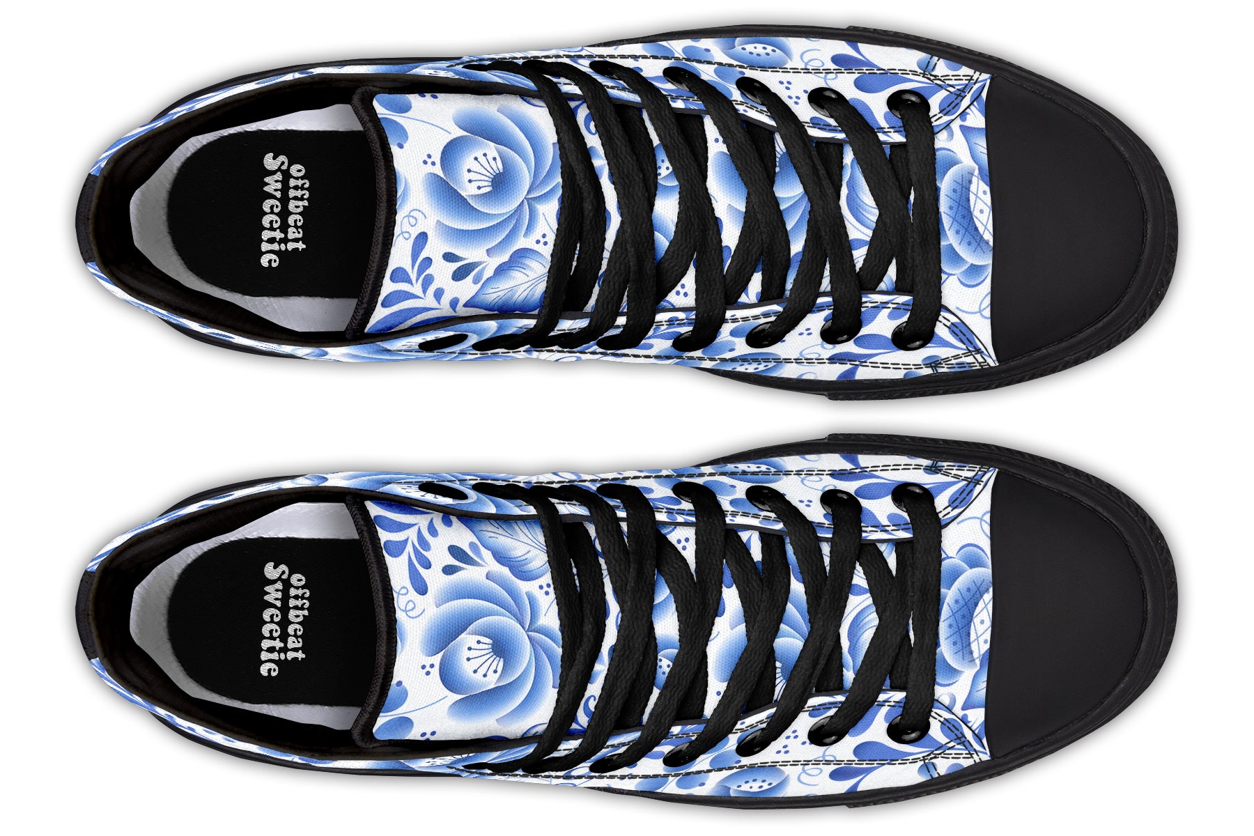 Porcelain High Tops - Offbeat Sweetie