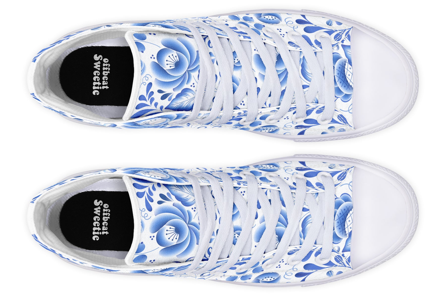 Porcelain High Tops - Offbeat Sweetie