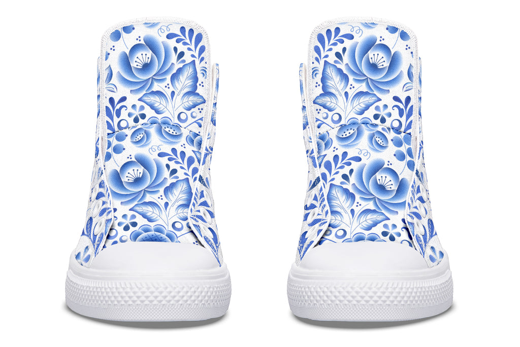 Porcelain High Tops (Wide)