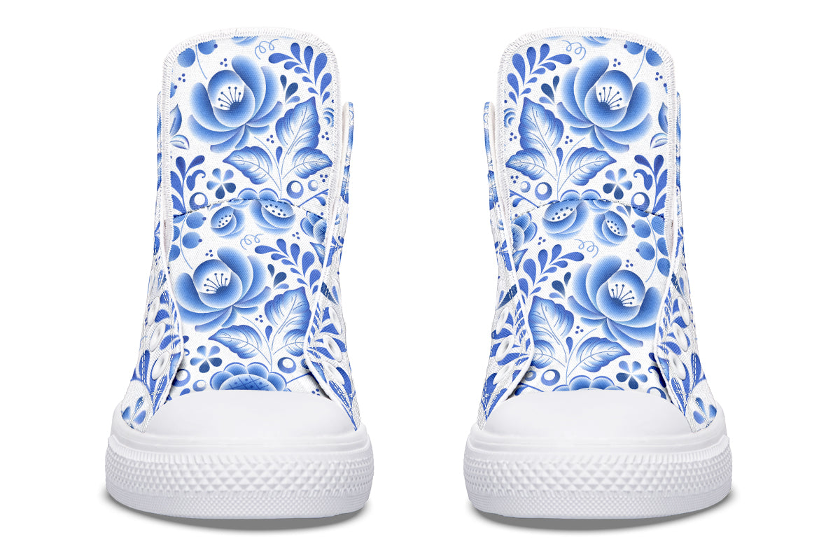 Porcelain High Tops (Wide)